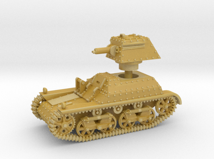 Vickers Light Tank Mk.IIa (15mm) 3d printed