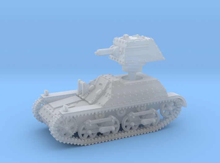 Vickers Light Tank Mk.IIa (15mm) 3d printed