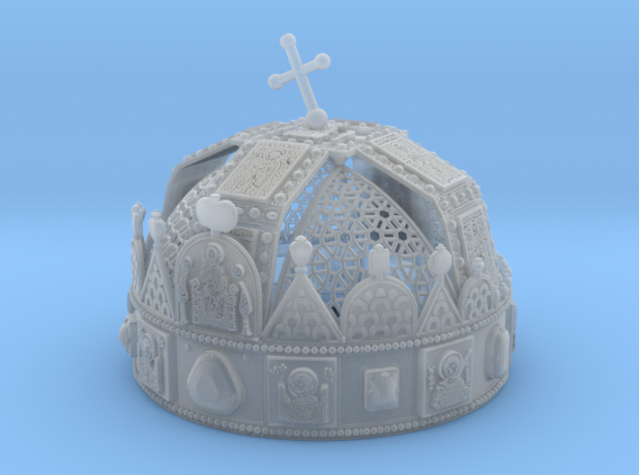 Hungarian Holy Crown with net - half scale 3d printed