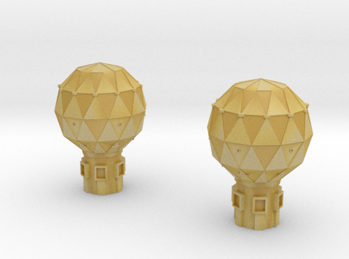 ISD 4222 Domes 3d printed 