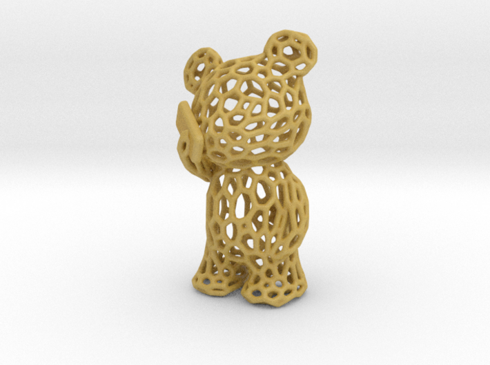 Phoneholic Bear Pendant - Big 3d printed 