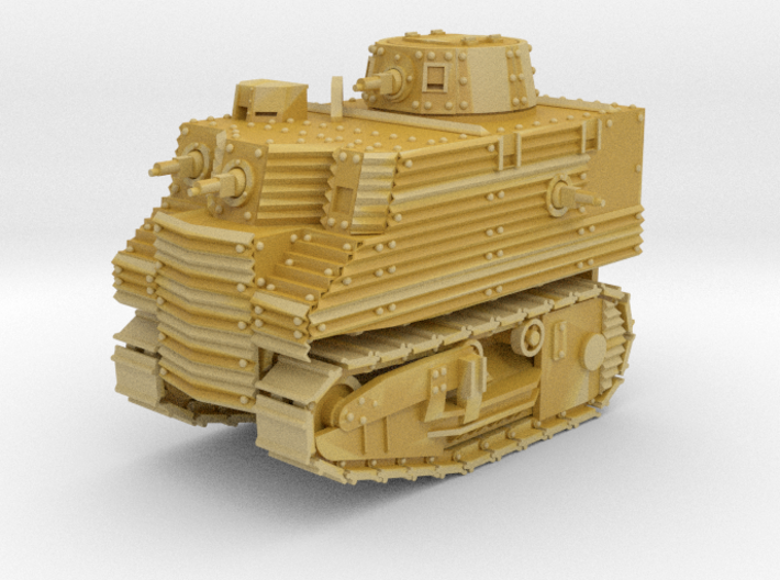 Bob Semple Tank (15mm) 3d printed