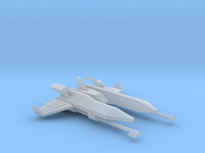 Fighter Ship 3d printed