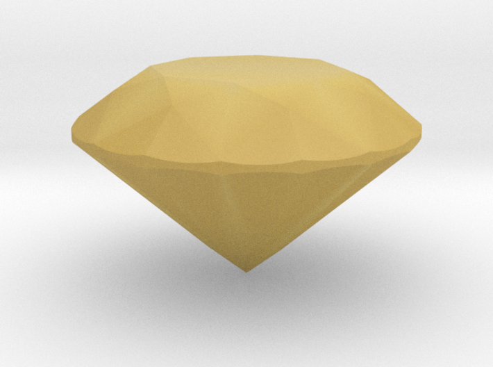 Perfect Proportion Diamond - Tolkowsky 3d printed