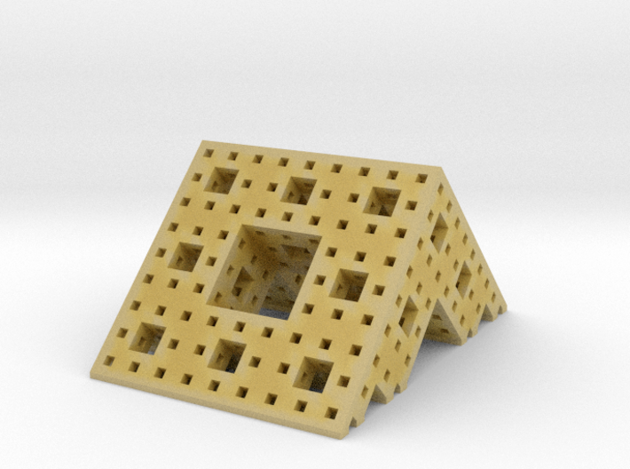 Menger roof (3 iterations), small 3d printed