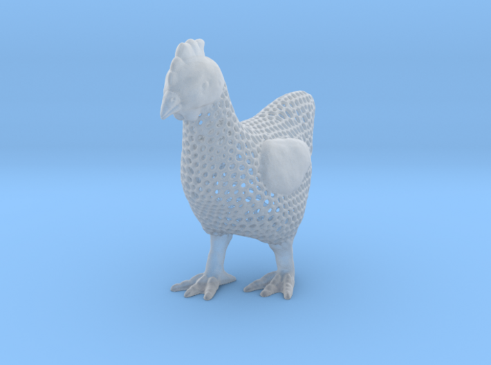 Voronoi Chicken 3d printed