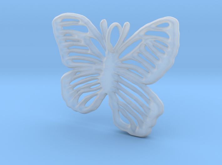 Life is Strange Butterfly Pendant 3d printed