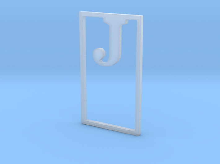 Bookmark Monogram. Initial / Letter J 3d printed