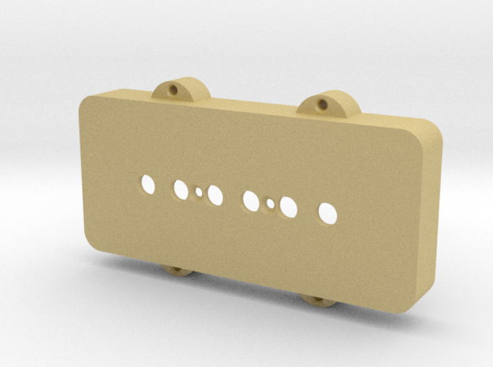 Jazzmaster Pickup Cover - P-90 Mount 3d printed