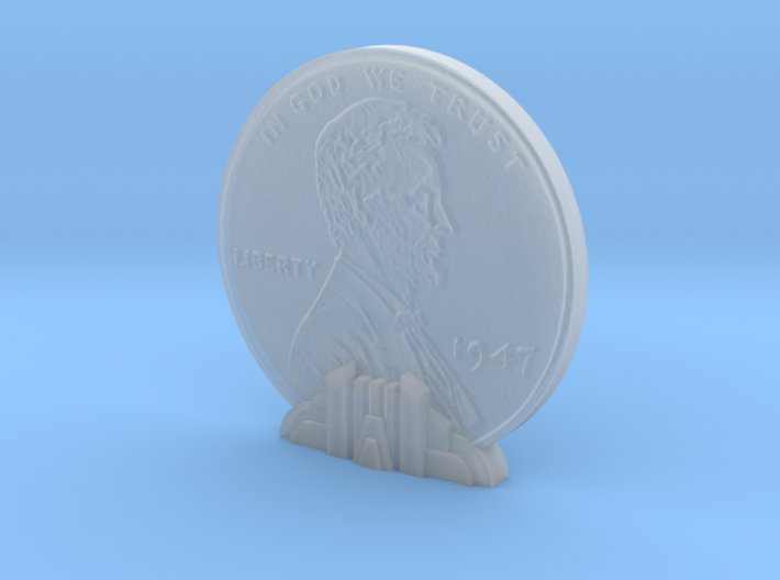 Giant Penny 3d printed