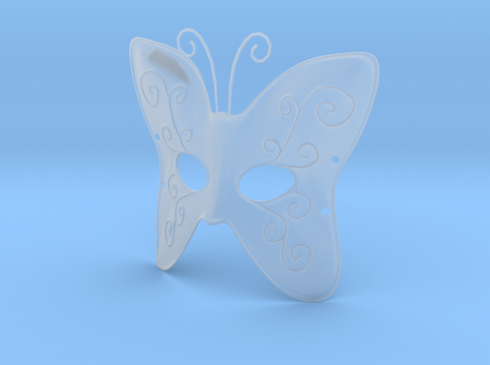 Splicer Mask Butterfly 3d printed