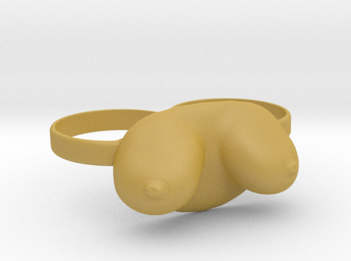 Breast Knuckles - Size 7 3d printed