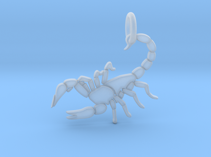 Scorpion Pendant 3d printed