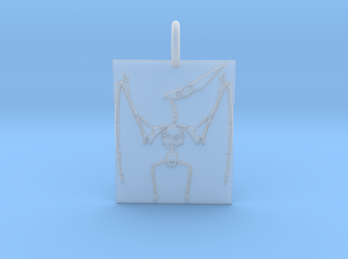 Pterodactyl Skeleton Pendant 3d printed