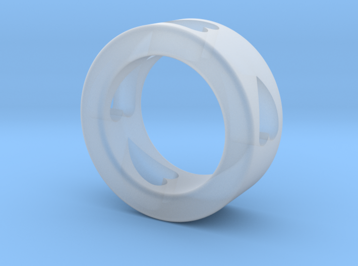 LOVE RING Size-4 3d printed