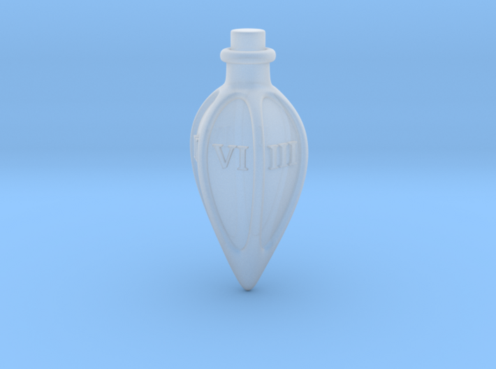 D6 dice potion bottle 3d printed