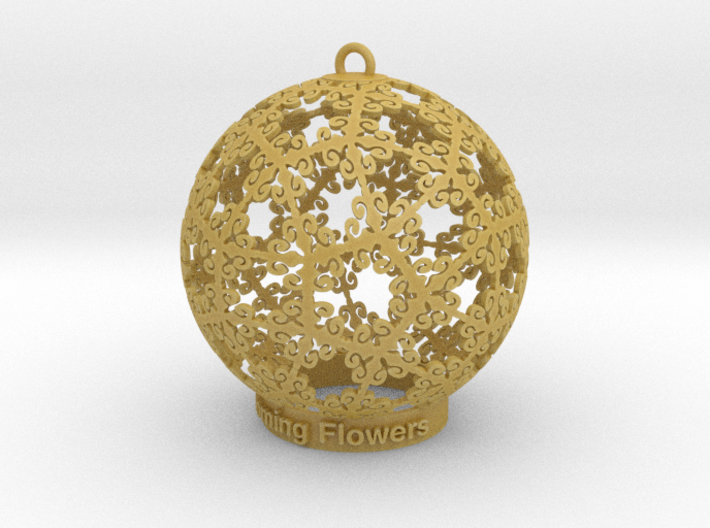 Blooming Flowers Ornament for Lighting 3d printed