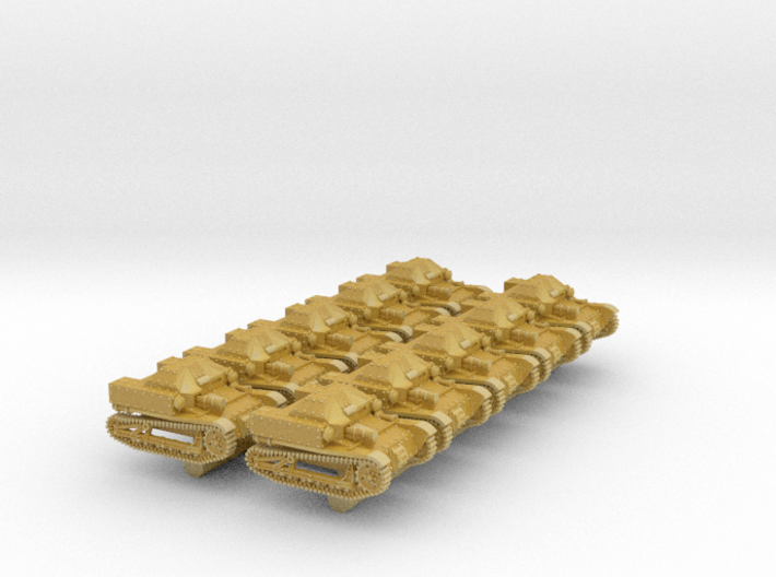 T27a Tankette (6mm, 10-up) 3d printed