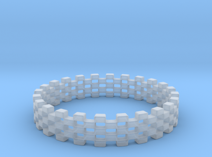 Continum Ring (US Size-8) 3d printed
