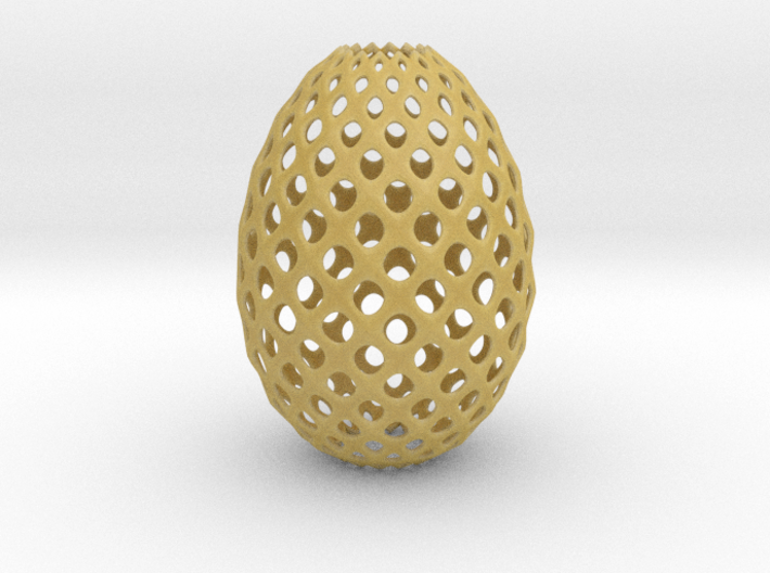 Egg Round 3d printed