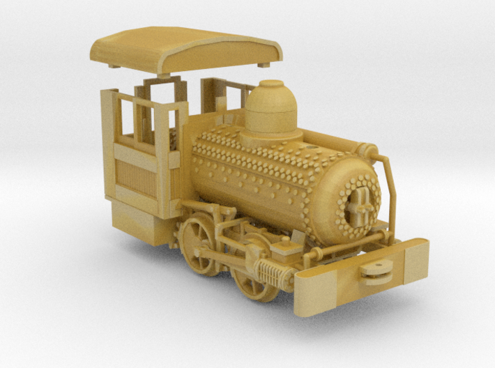 HO Scale - 40.5&quot; Gauge Compressed Air Porter 0-4-0 3d printed