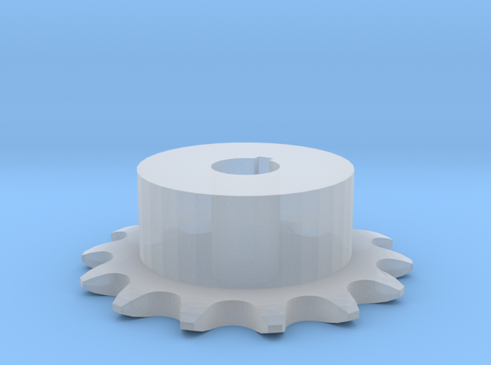 Chain sprocket ISO 05B-1 P8 Z14 3d printed