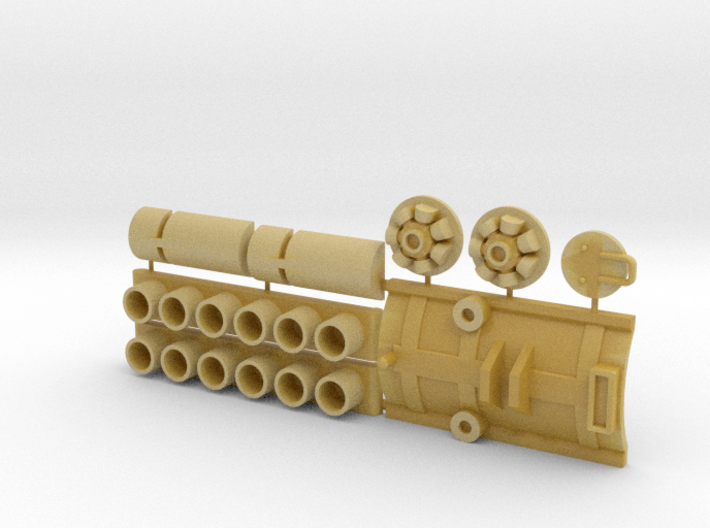 Sealab and other parts for Y-wing 3d printed
