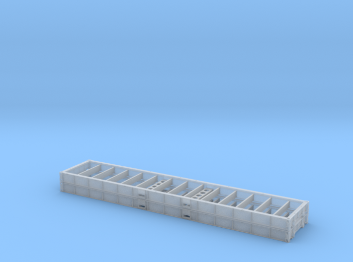 1:87 2 X 40 Plattform Container Holzboden 3d printed