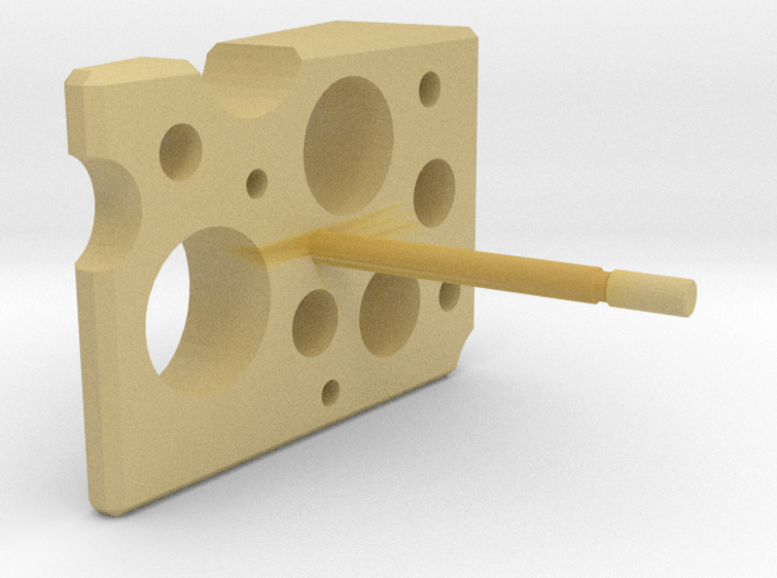 Cheese 3d printed