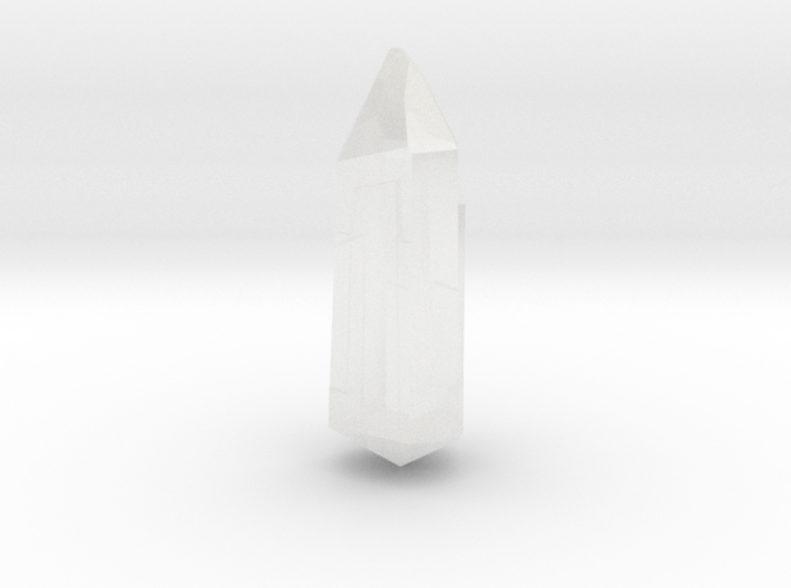 Crystal point 03 (double point) 3d printed