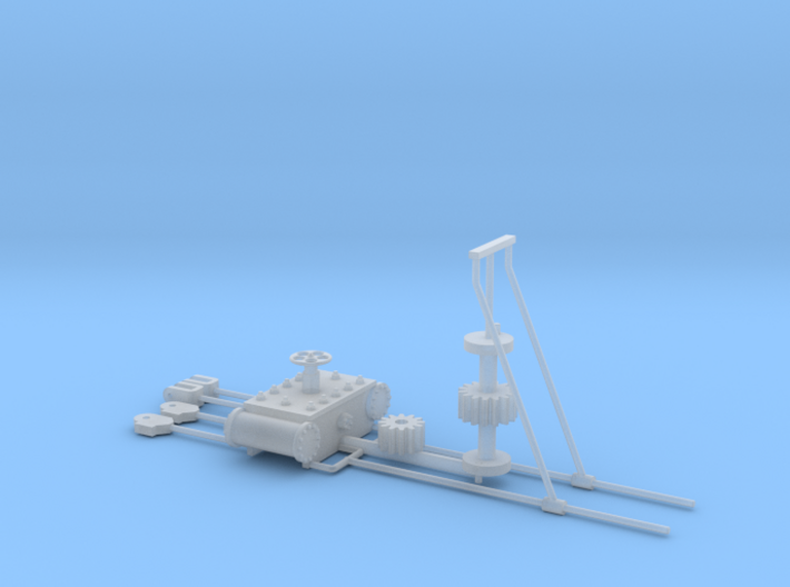 Anchor winch parts FD 3d printed 