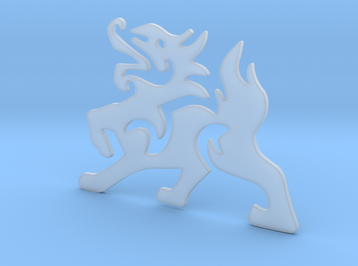 Qilin Flat 3d printed