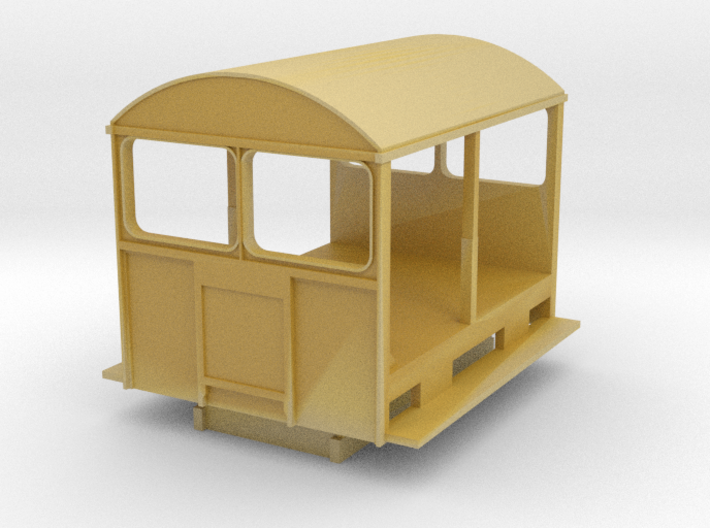 Wickham Trolley Car O 3d printed