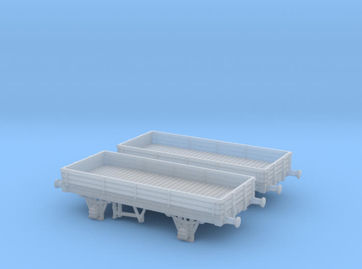 Colwick open wagon 3d printed