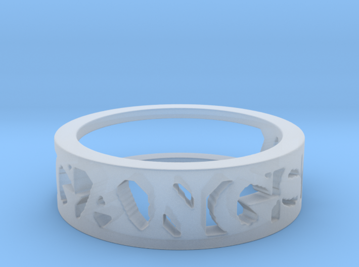 Gangsta Ring 3d printed