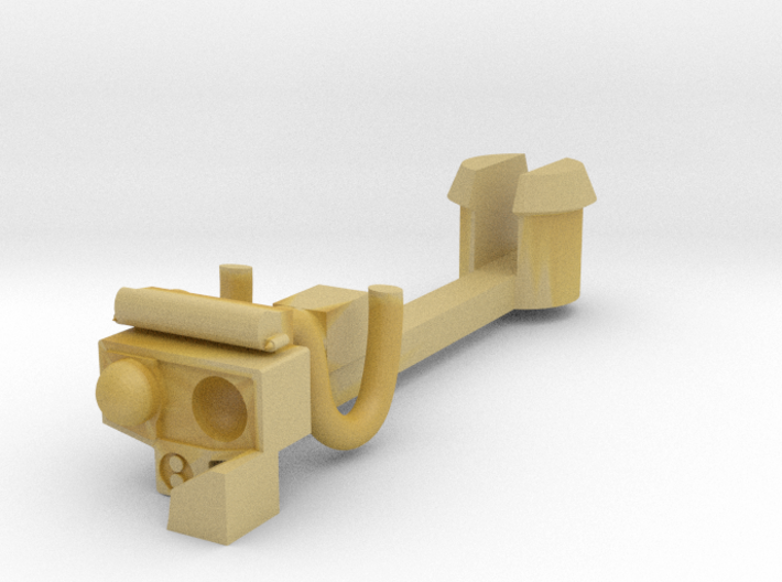 Automatic coupling 3d printed