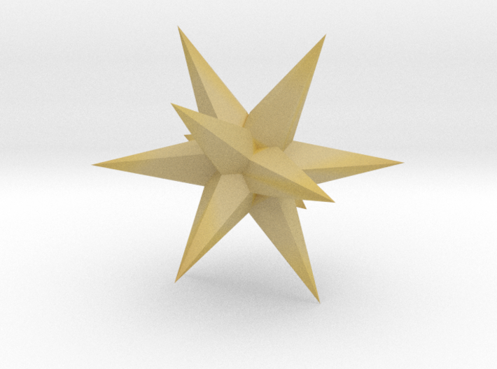 Star - Stellated Dodecahedron 3d printed