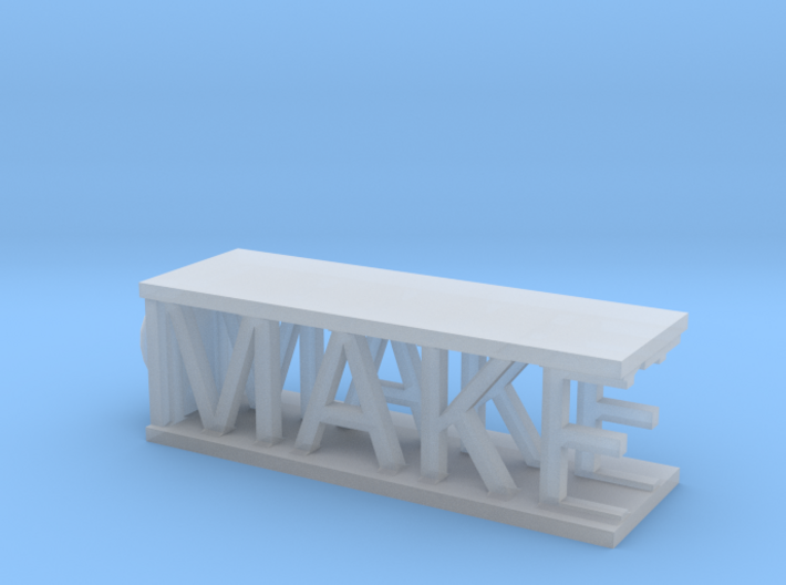 Make-It Keychain 3d printed