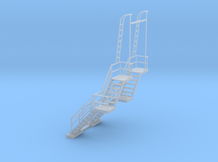 NYC - CR &amp; PF Towers - Stair (2X) 3d printed