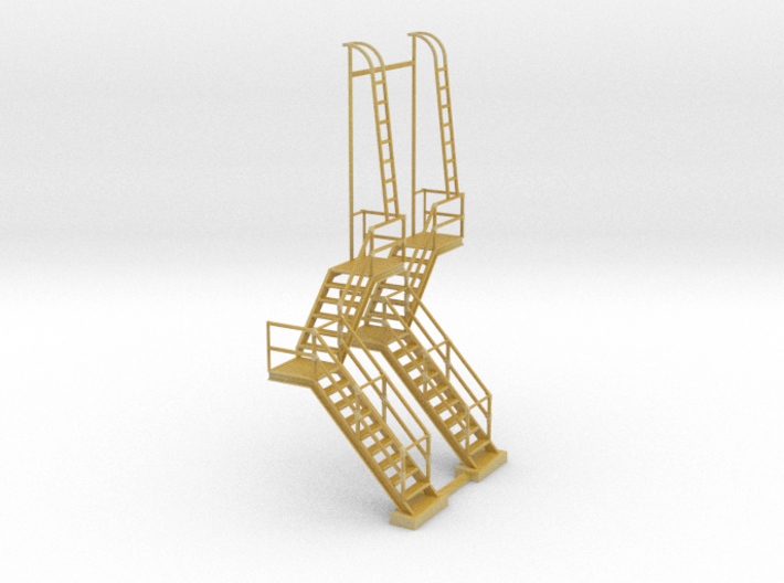 NYC - OW, HS & DV Towers - Stair (2X) 3d printed 
