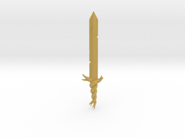 Adventure Time Sculpture Finn's Sword 3d printed
