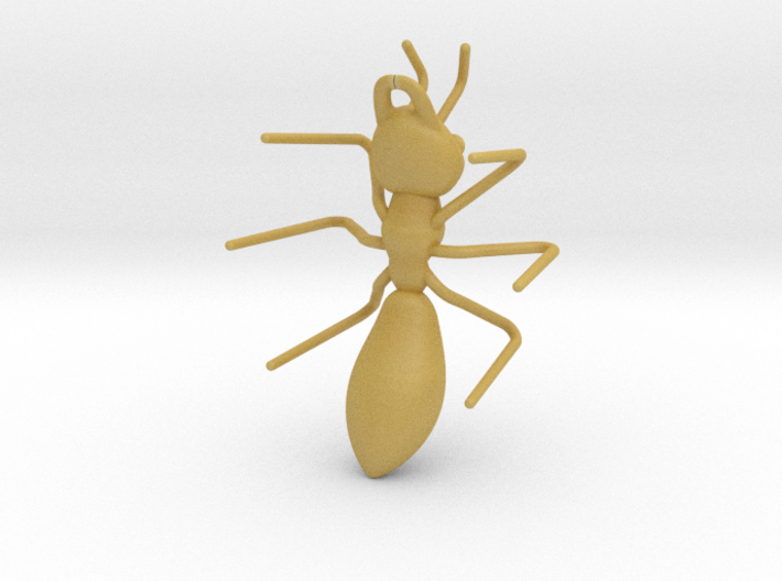 Ant Pendant 3d printed