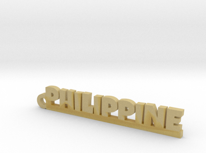 PHILIPPINE Keychain Lucky 3d printed