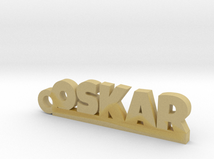 OSKAR Keychain Lucky 3d printed