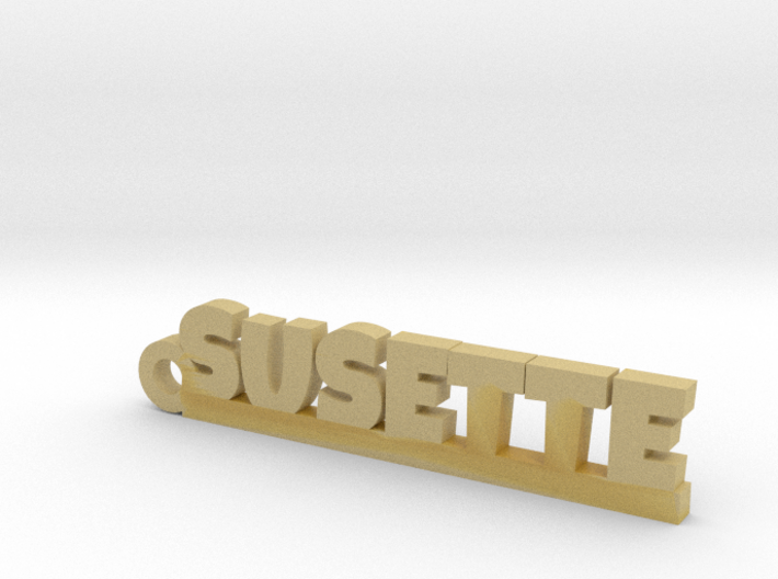 SUSETTE Keychain Lucky 3d printed