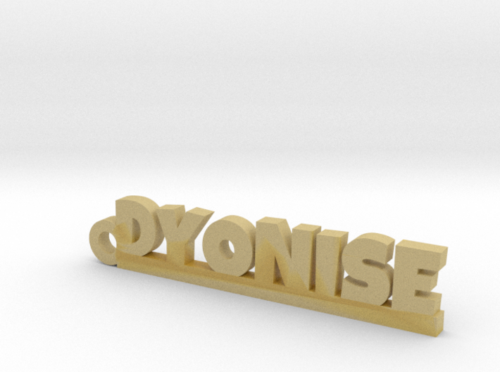 DYONISE Keychain Lucky 3d printed