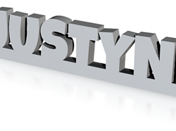 JUSTYNE Keychain Lucky 3d printed