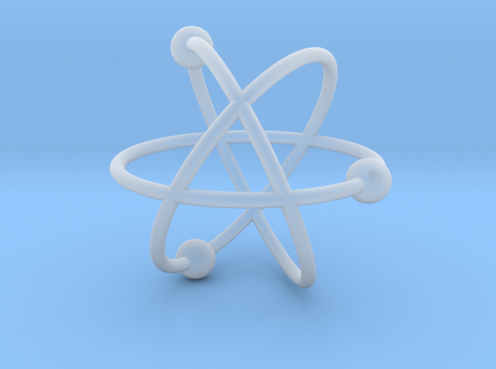 Atom 3d printed