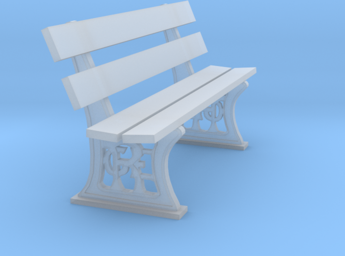 GER Bench 4mm scale 3d printed