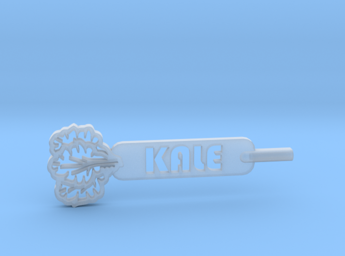 Kale Plant Stake 3d printed